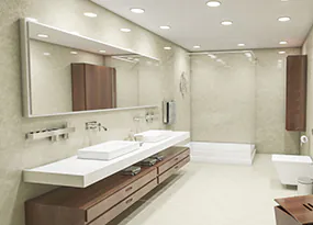 LED- Badezimmerbeleuchtung LED-Beleuchtung im Badezimmer